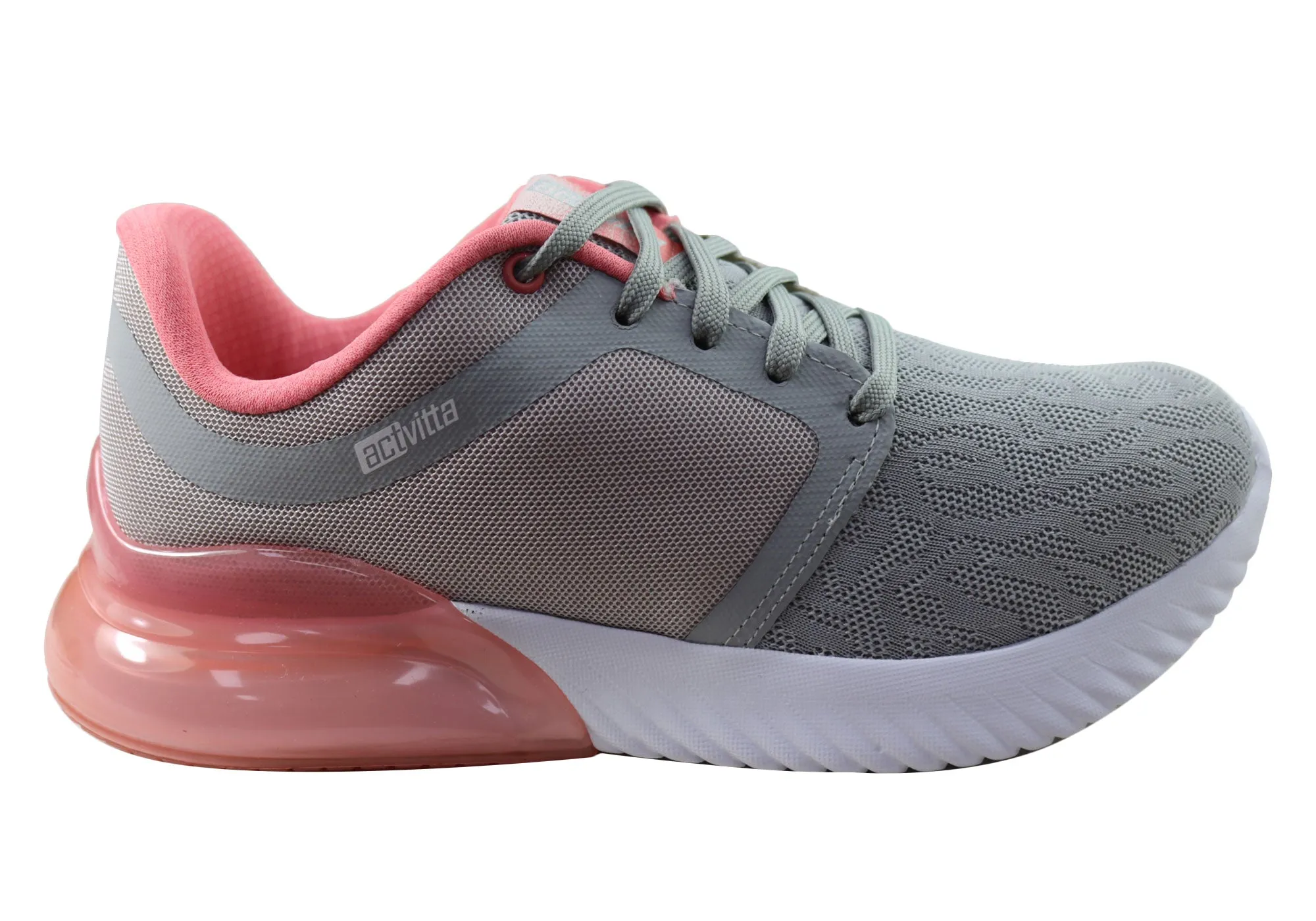 Lateral Stabilizer Easy Access Actvitta Transcend Womens Cushioned Active Shoes Made In Brazil