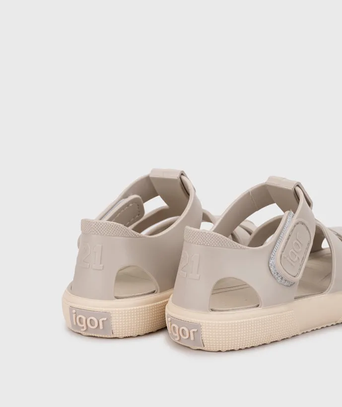 Igor Boy's And Girl's Bay Sandals - Sand Slim Profile No Rub