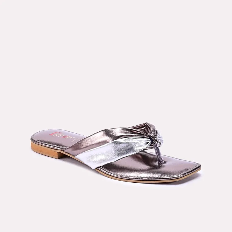 Classic Chic Gray Casual Slippers 0412835