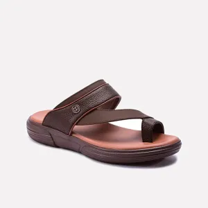 Brown Comfy Casual Slippers 0151116 Relax Walk