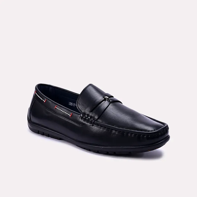 Quinton Black Dress Loafers 0130865 Urban Comfort Follow Step