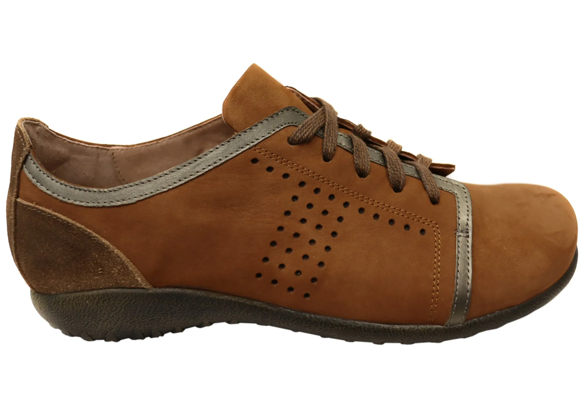 Naot Avena Womens Leather Comfortable Lace Up Shoes Grab Now Light Run