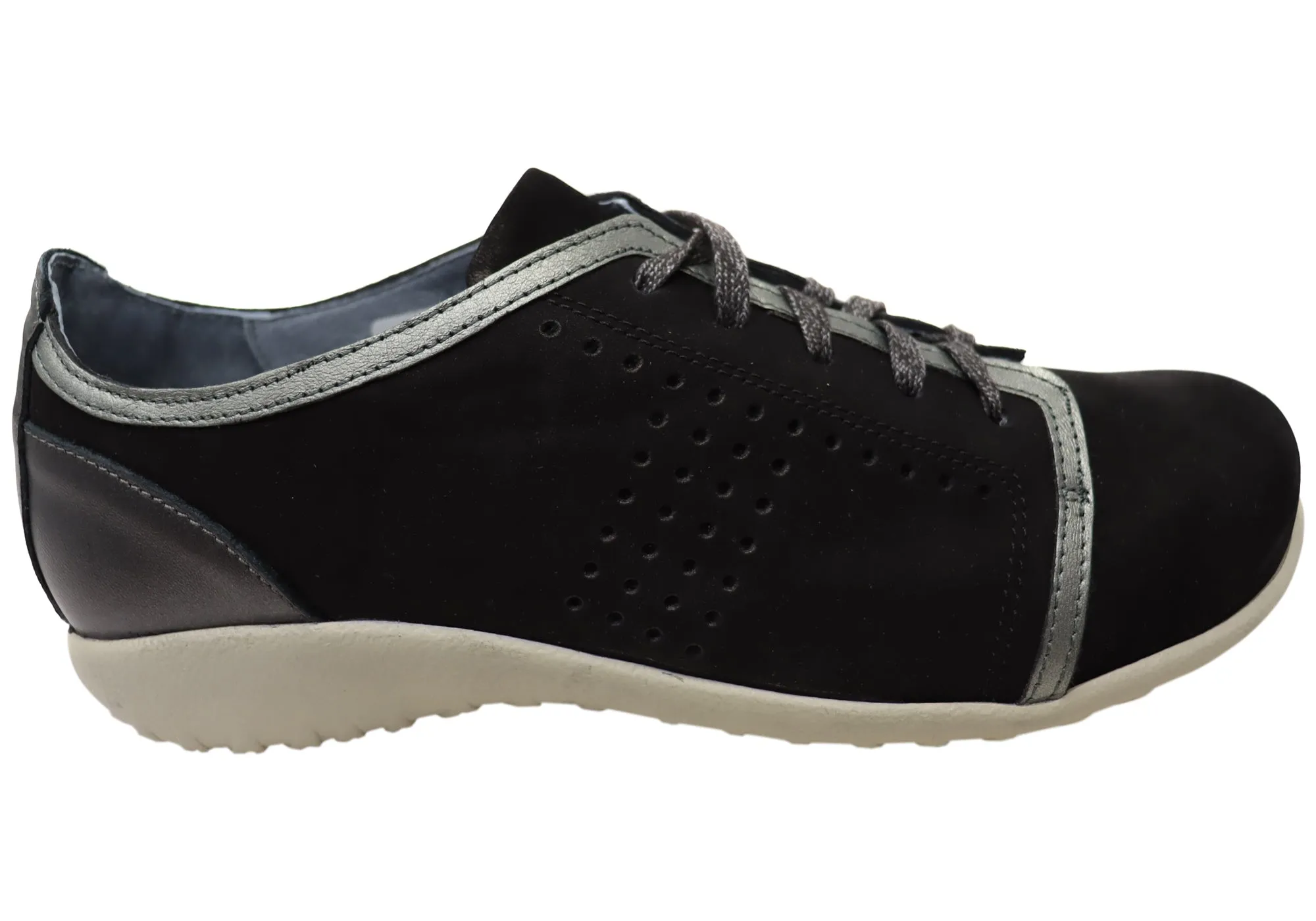 Lift Up Naot Avena Womens Leather Comfortable Lace Up Shoes