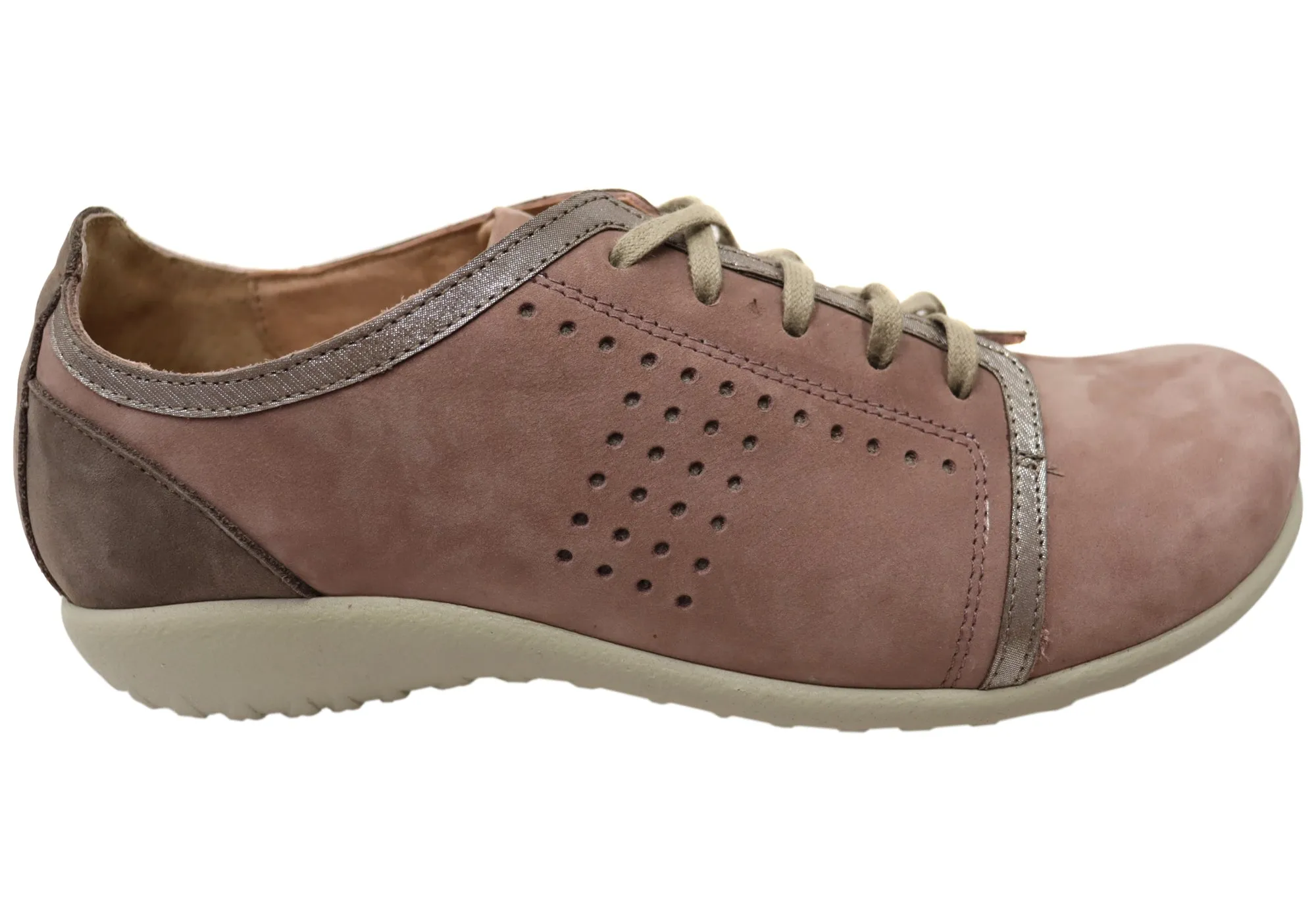 Play Mode Naot Avena Womens Leather Comfortable Lace Up Shoes