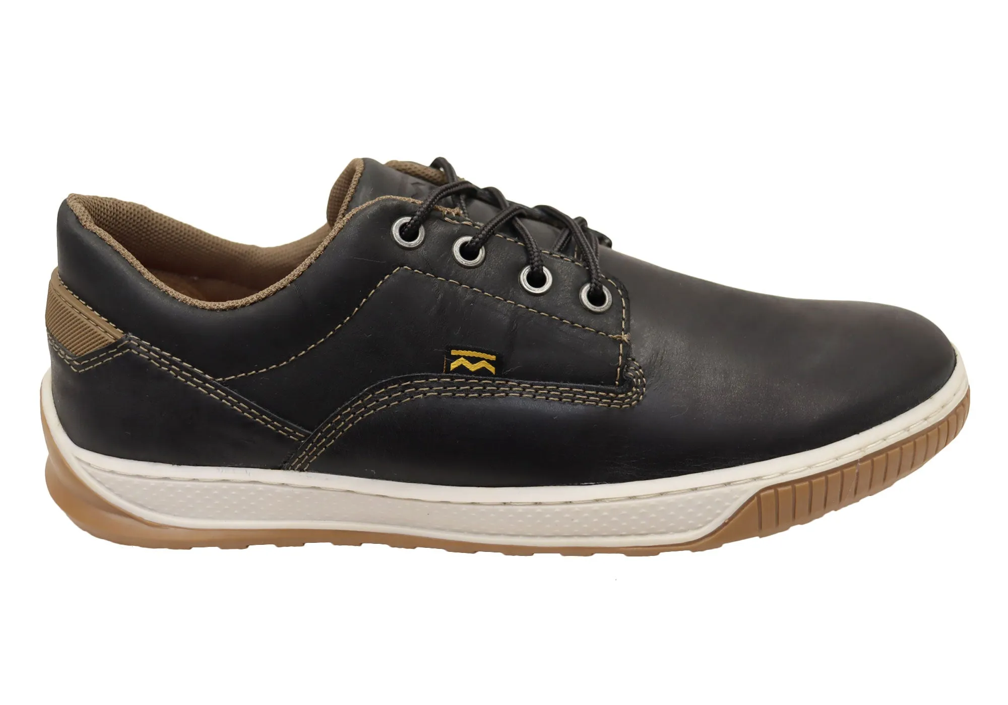 Bradok Vernon Low Mens Comfortable Leather Casual Shoes Made In Brazil Summer Heat New In