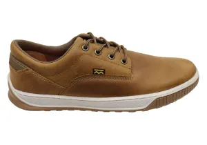 Bradok Vernon Low Mens Comfortable Leather Casual Shoes Made In Brazil Dusk Step