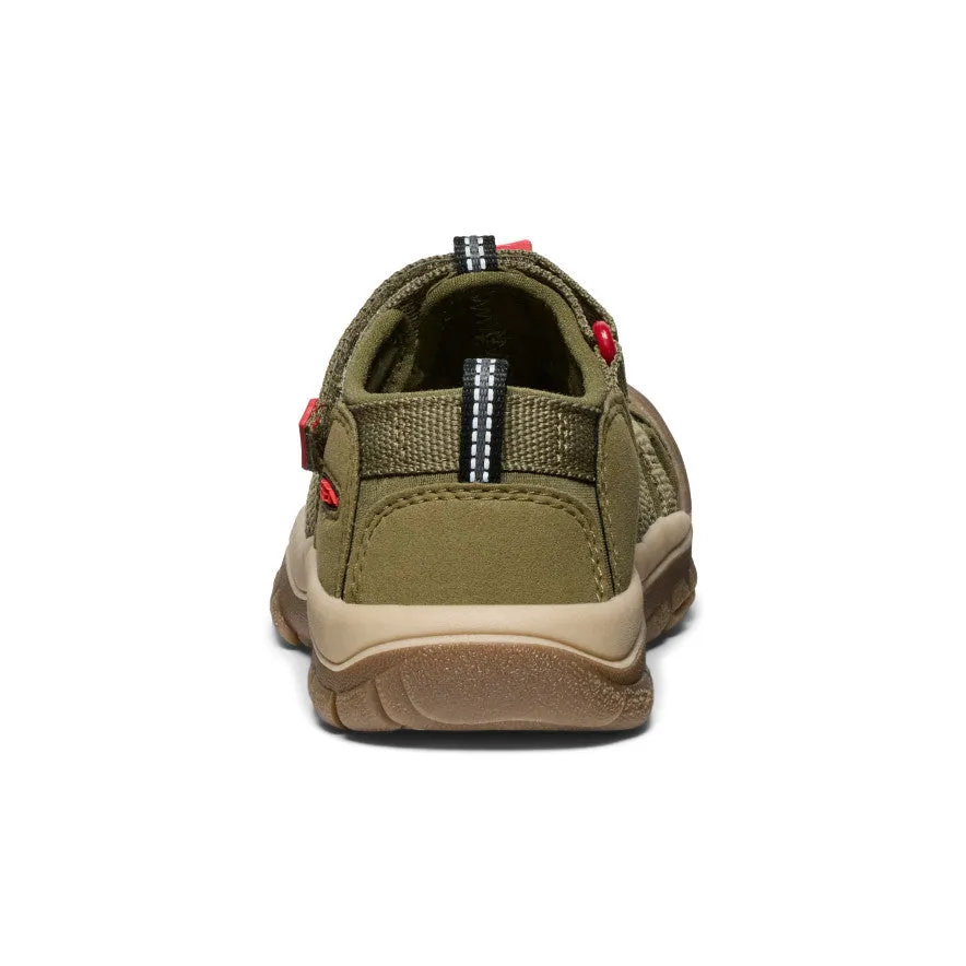 Little Kids' Newport H2  |  Martini Olive/Aura Orange Fashionable Design