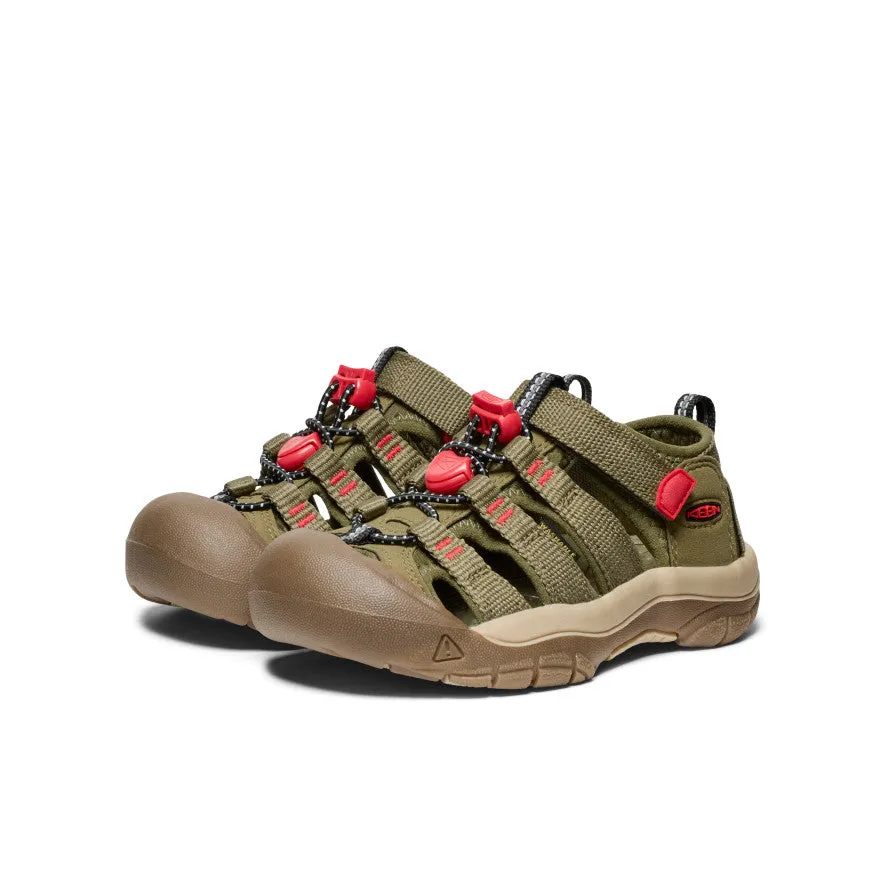 Little Kids' Newport H2  |  Martini Olive/Aura Orange Sandal Repairs