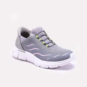 Timeless Look Minimalist Ride Womens Gray Sneakers 0440803