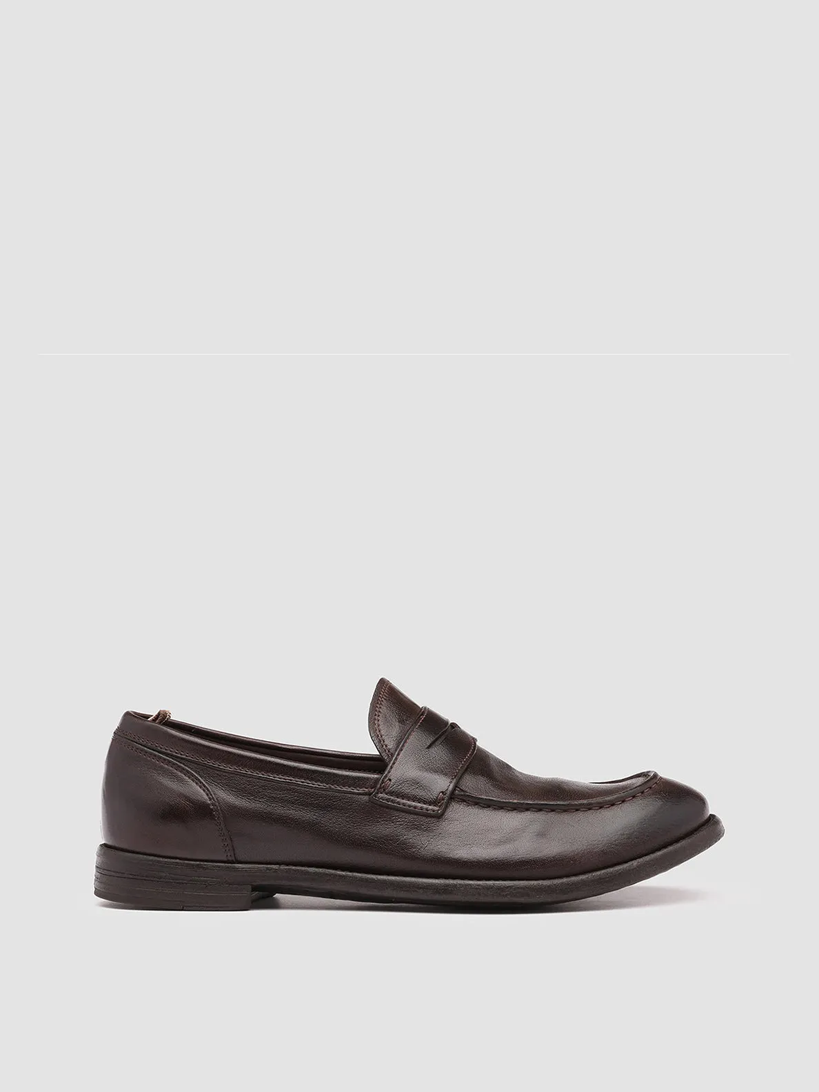 Ready Step ARC 509 - Brown Leather Penny Loafers