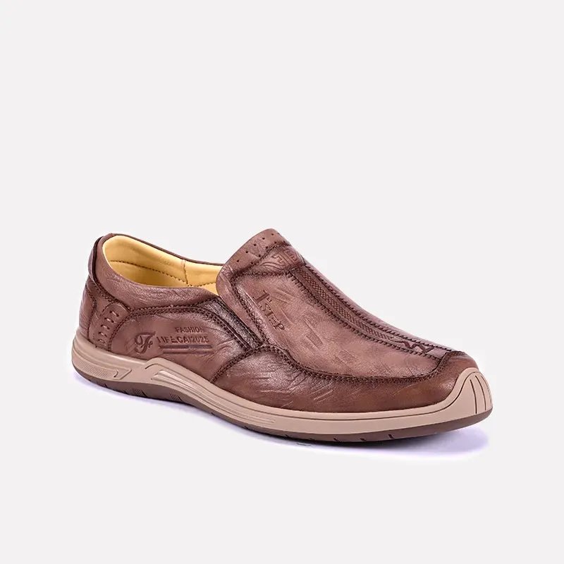 Wind Jog Air Zone Dexter Brown Casual Shoes 0160398
