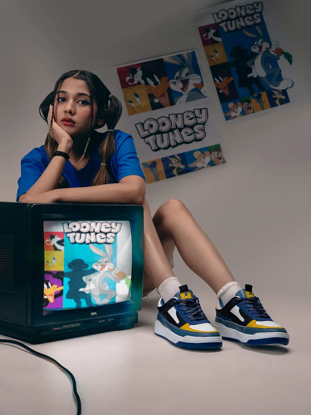 Wind Safe Bacca Bucci x Looney Tunes ??Road Runner Rush?? Women Sneakers
