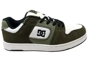Easy Routine Kids Pick DC Shoes Mens Manteca 4 Comfortable Leather Shoes Khaki Dark Olive