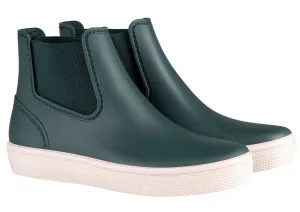 Pure Joy Igor Girl's & Boy's Mini Basquet Waterproof Sneakers, Verde