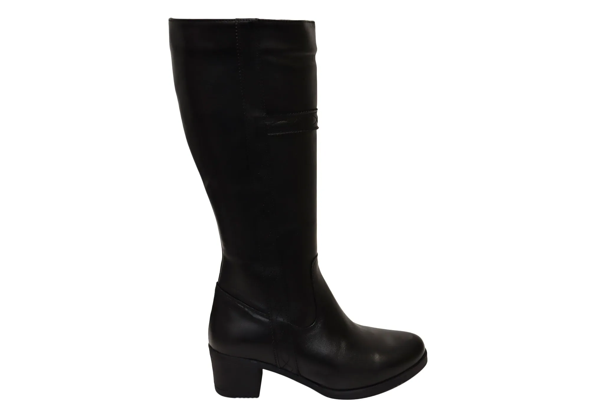 Orizonte Womens Expo European Comfortable Leather Knee High Boots Cold Ready Seamless Comfort Mountain Hike