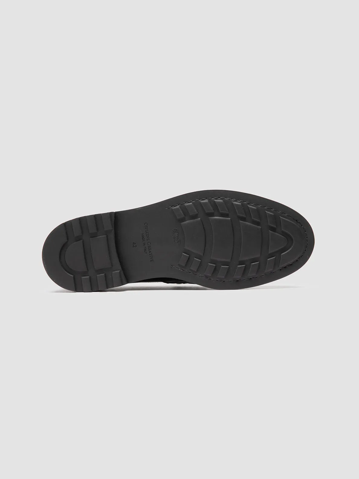 SAX FLEXI 001 - Black Leather Penny Loafers cool material Feet Support