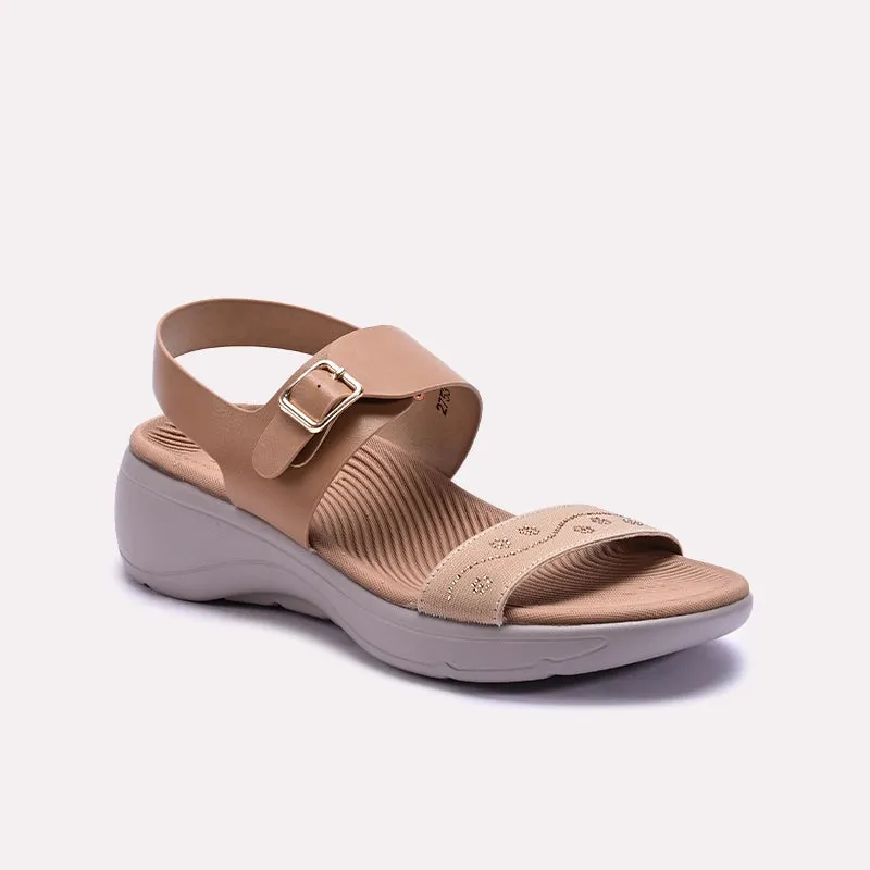 Supportive Walk Mustard Casual Sandals 0421541
