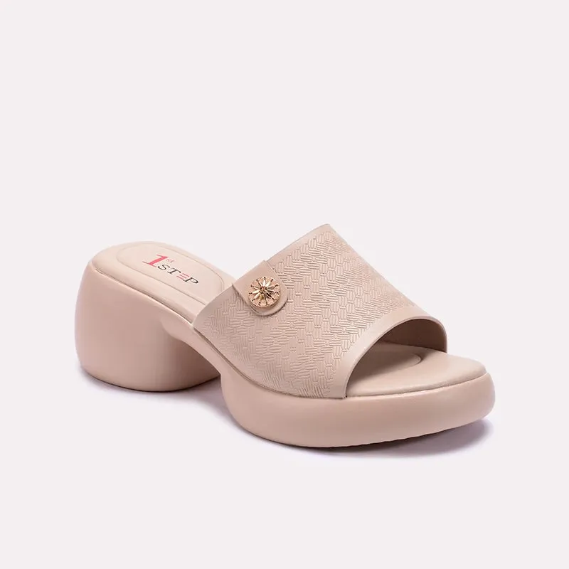 Recyclable Durable Footwear Design Fawn Chunky Casual Slippers 0413245