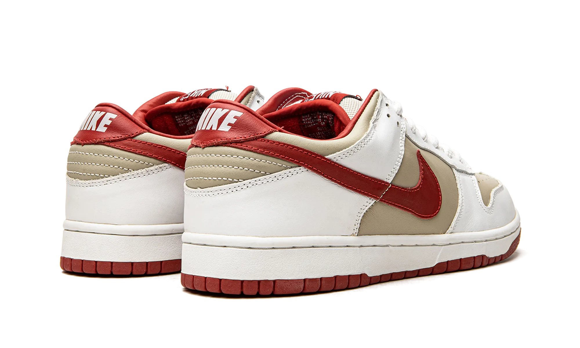 Light Layers DUNK LO PRO MNS WMNS "Light Stone Varsity Red"