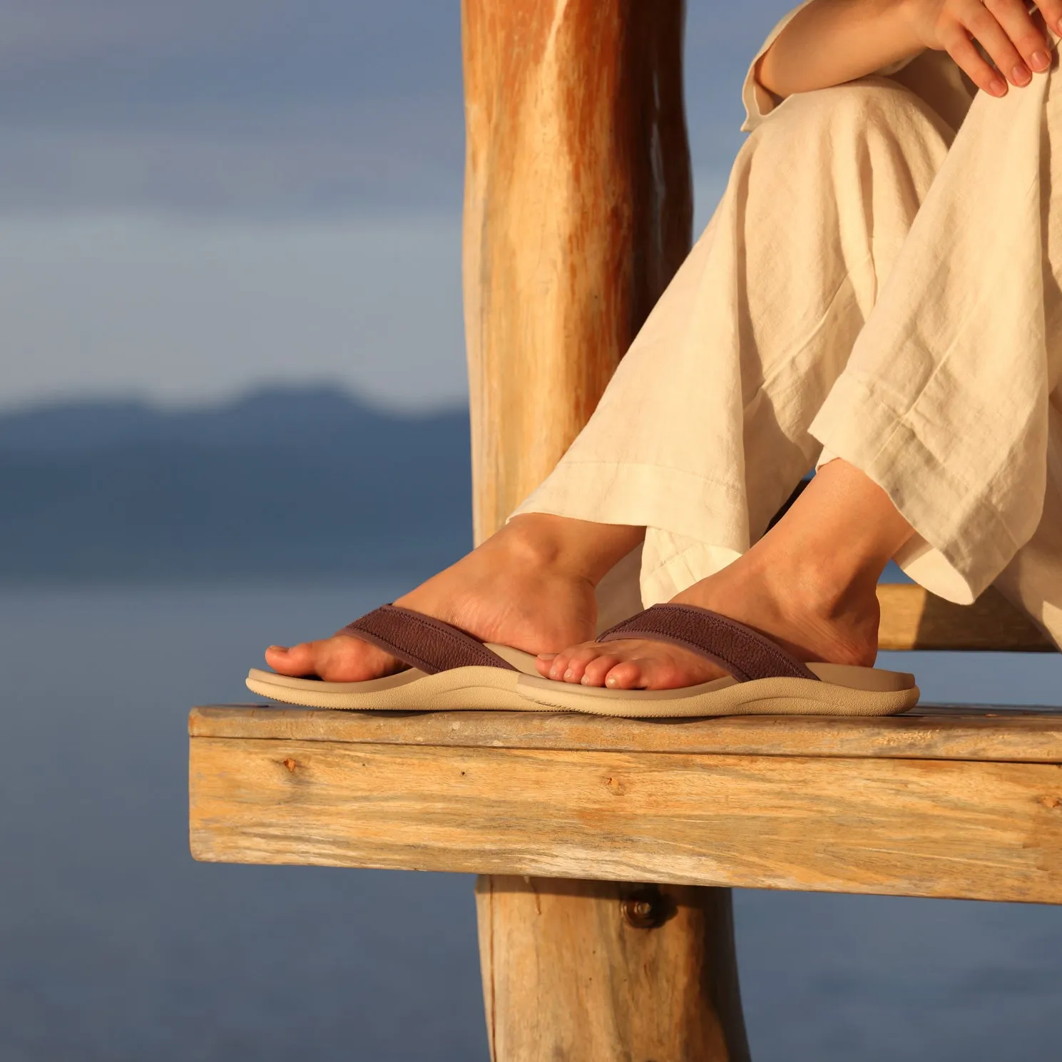 Eco-Friendly Footwear Criss Cross Straps Laguna Sandal
