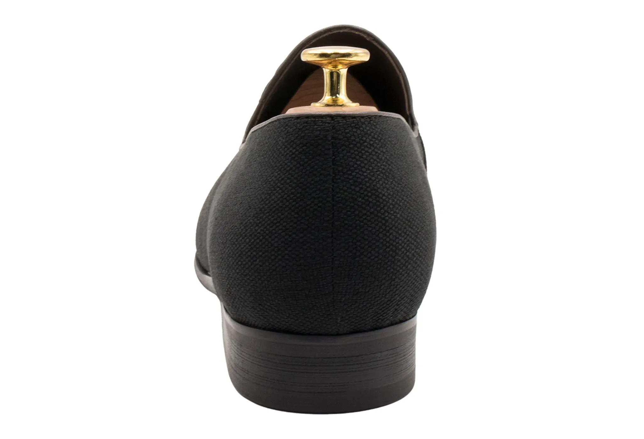 Cool Pop Rafael Black Tassel Belgian Loafer