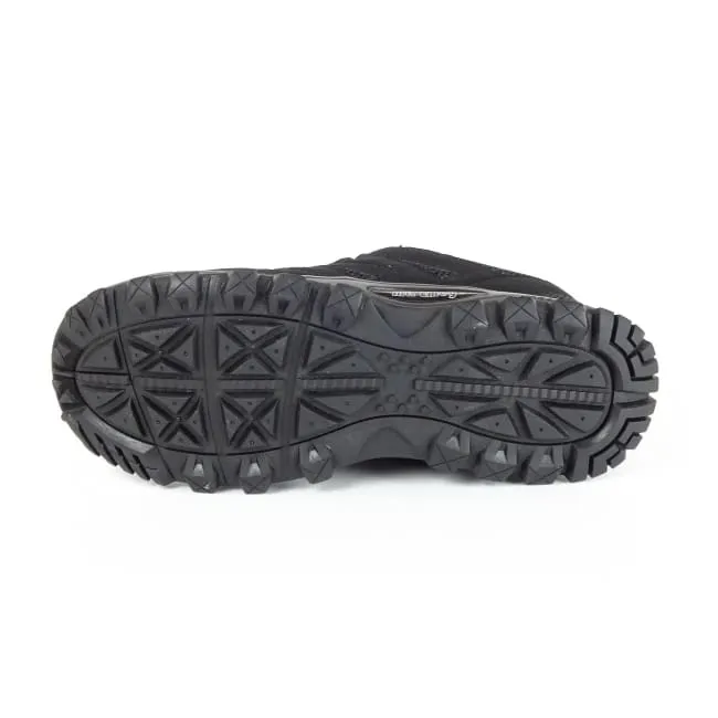Shock Design Mt. Emey 9306 Black -Women's Mesh Walking Shoes Black Lace