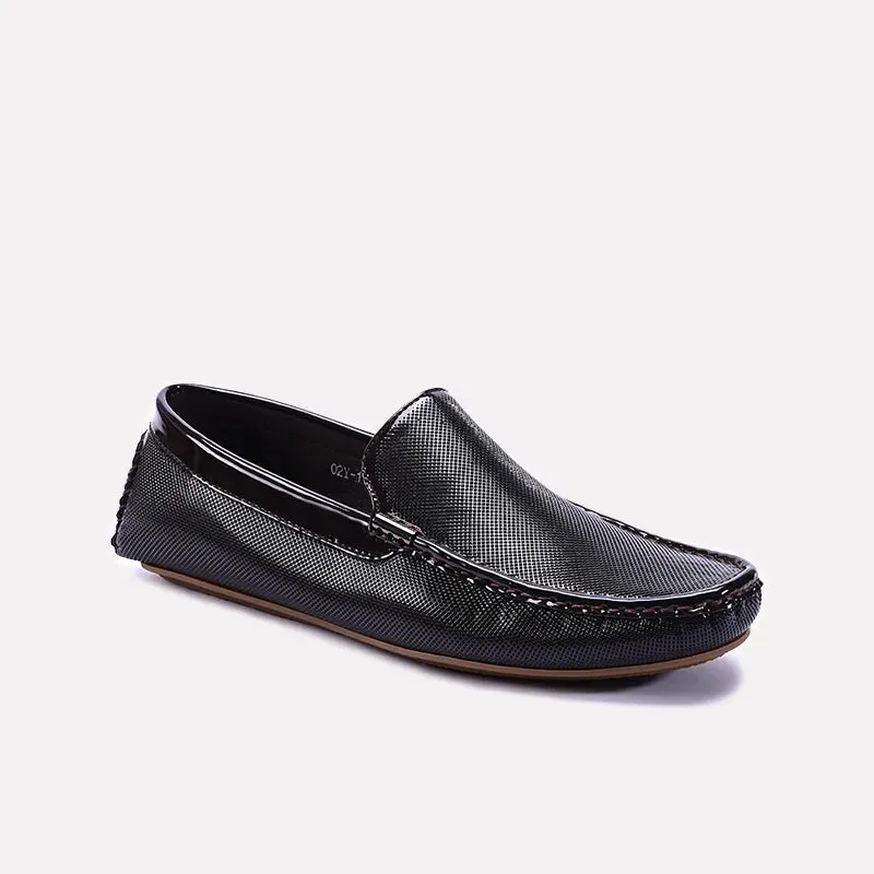Brown Loafer Shoes 0130966 Bus Hop Smooth Upper