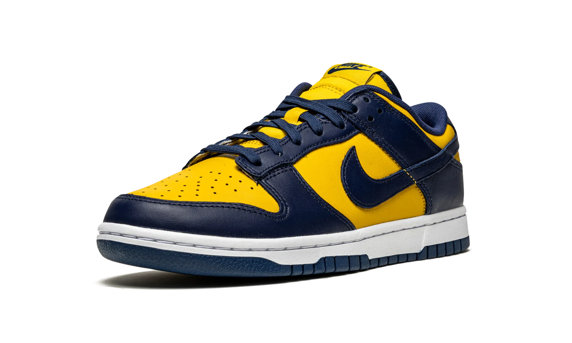 Canvas Material Moisture   Wicking Dunk Low "Michigan"