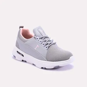 Beverly Gray Women Sneakers 0440727 Padded Collar Padding Durable Style