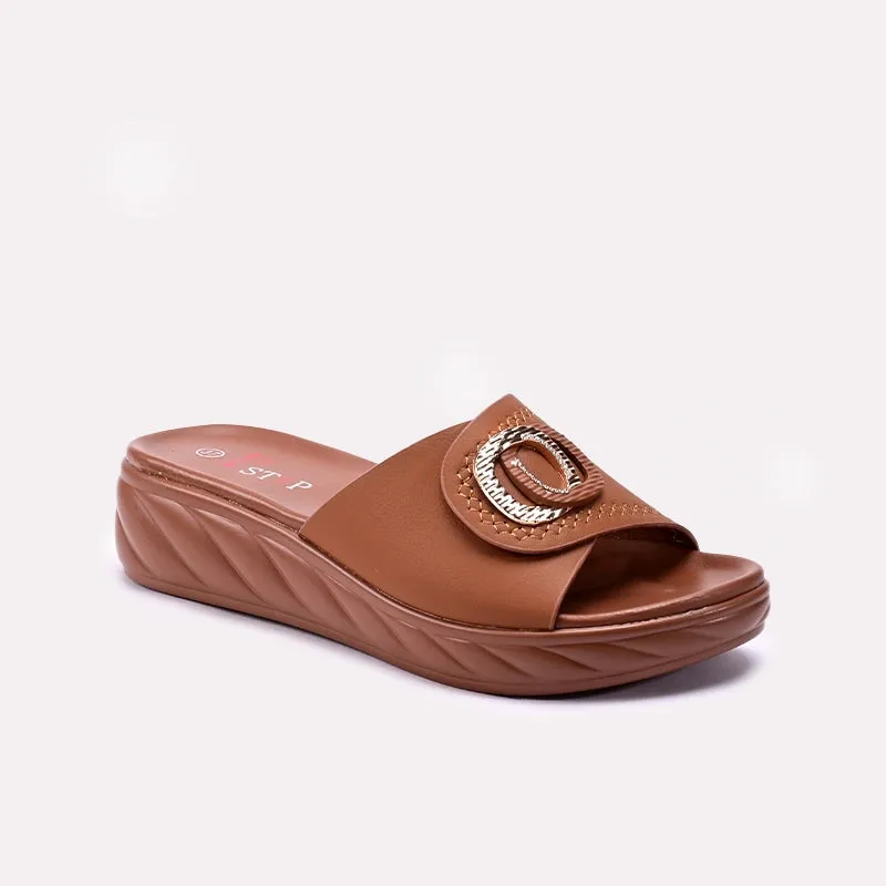 Modern Footwear Seamless Walk Womens Mustard Casual Slippers 0413377