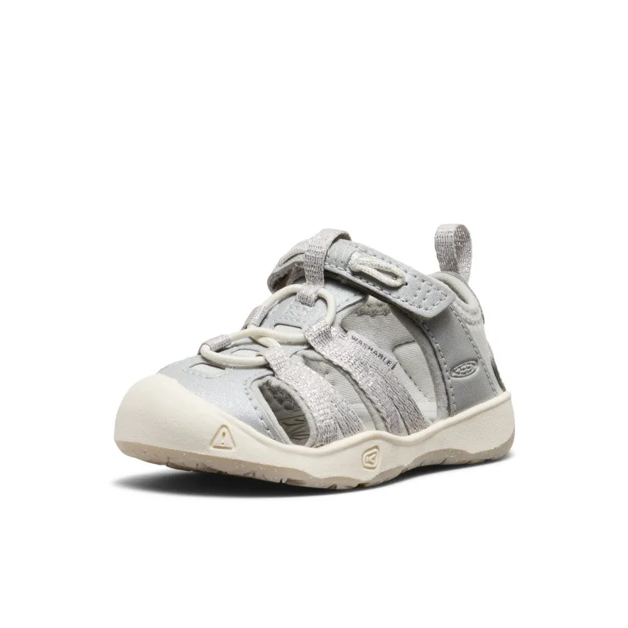 Stylish and Practical Lite Mode Toddlers' Moxie Sandal  |  Silver