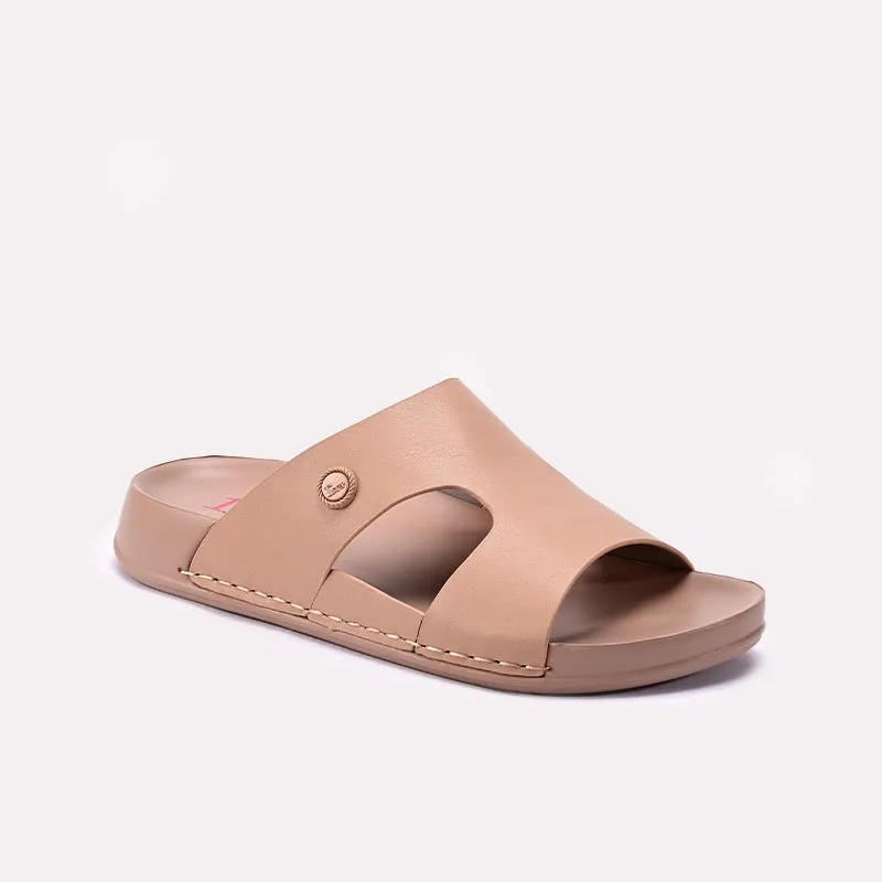 Womens Fawn Casual Slippers 0413343 Water-Resistant Slides