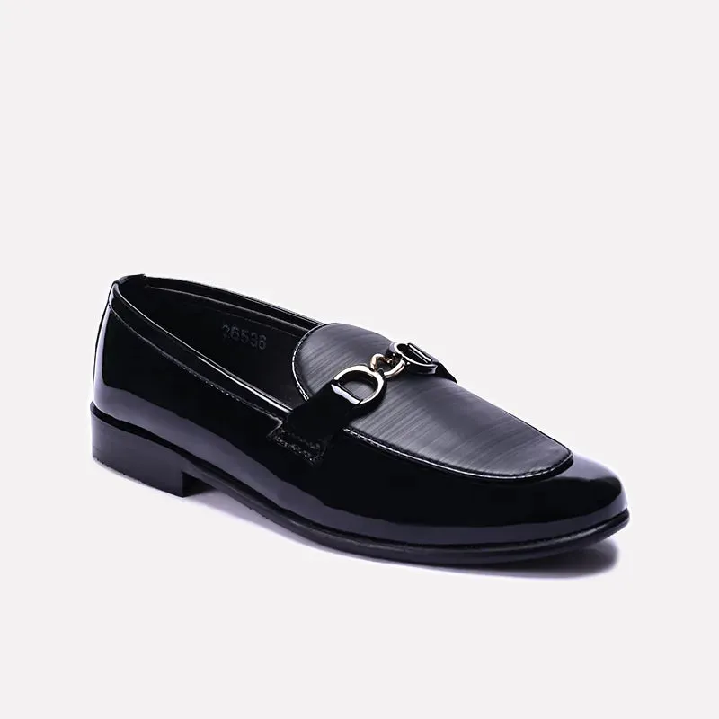 Stryker Black Formal Loafers 0111200 Business Lounge Travel Pair