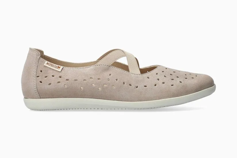 Comfort Slope Elegant Mood Karla Perf - Light Taupe 15818