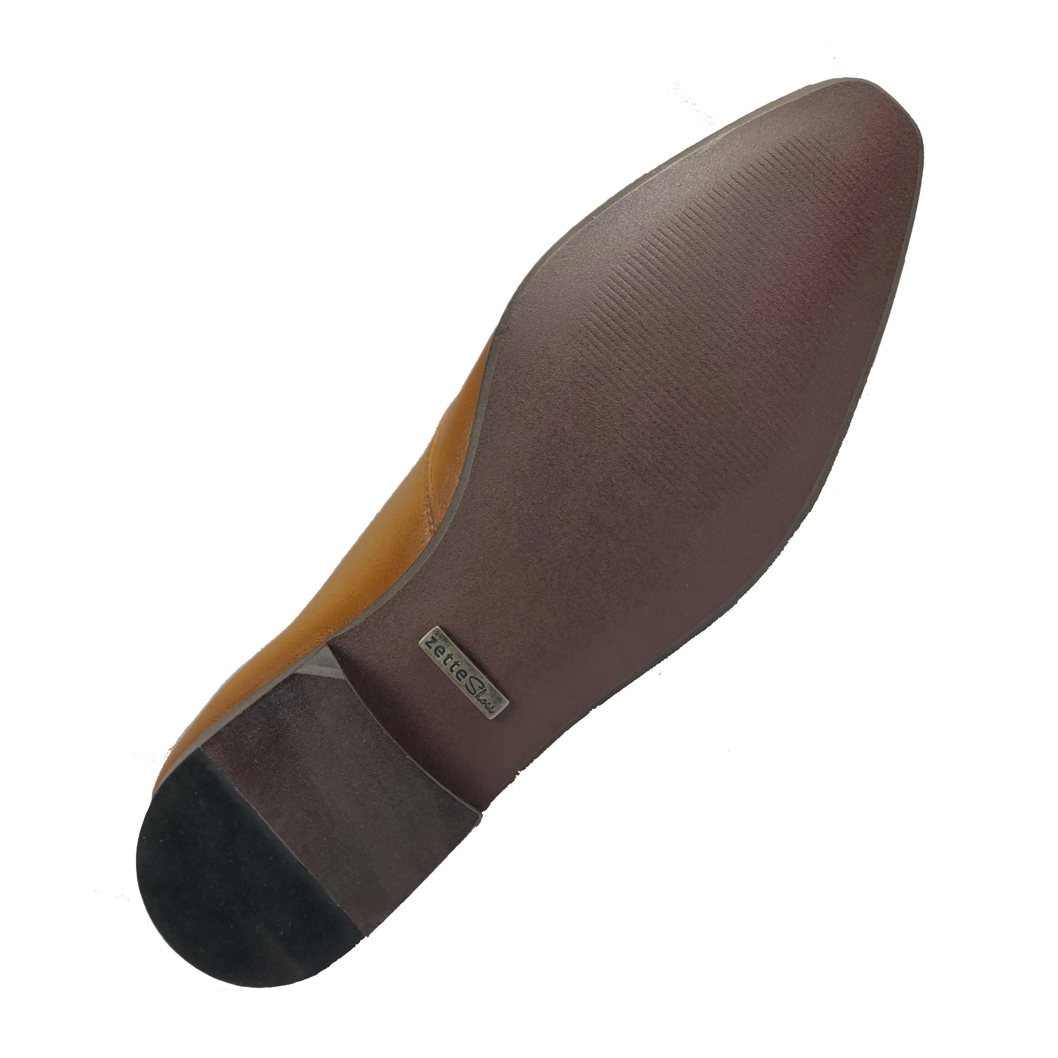 'Pierre 2' Vegan Monk Shoe by Zette Shoes - Tan Planet Mood Cold Safe