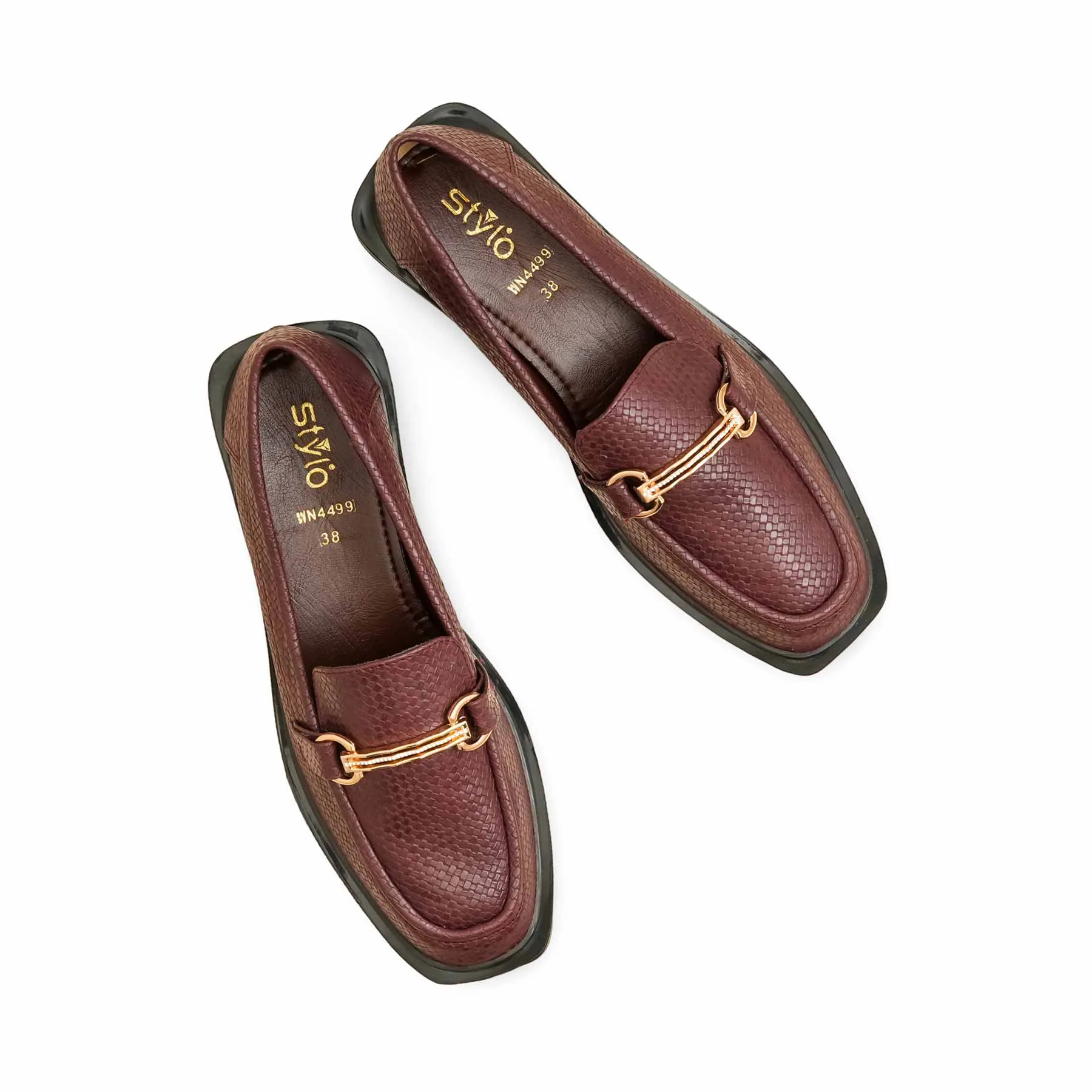Always Ready Maroon Moccasin WN4499