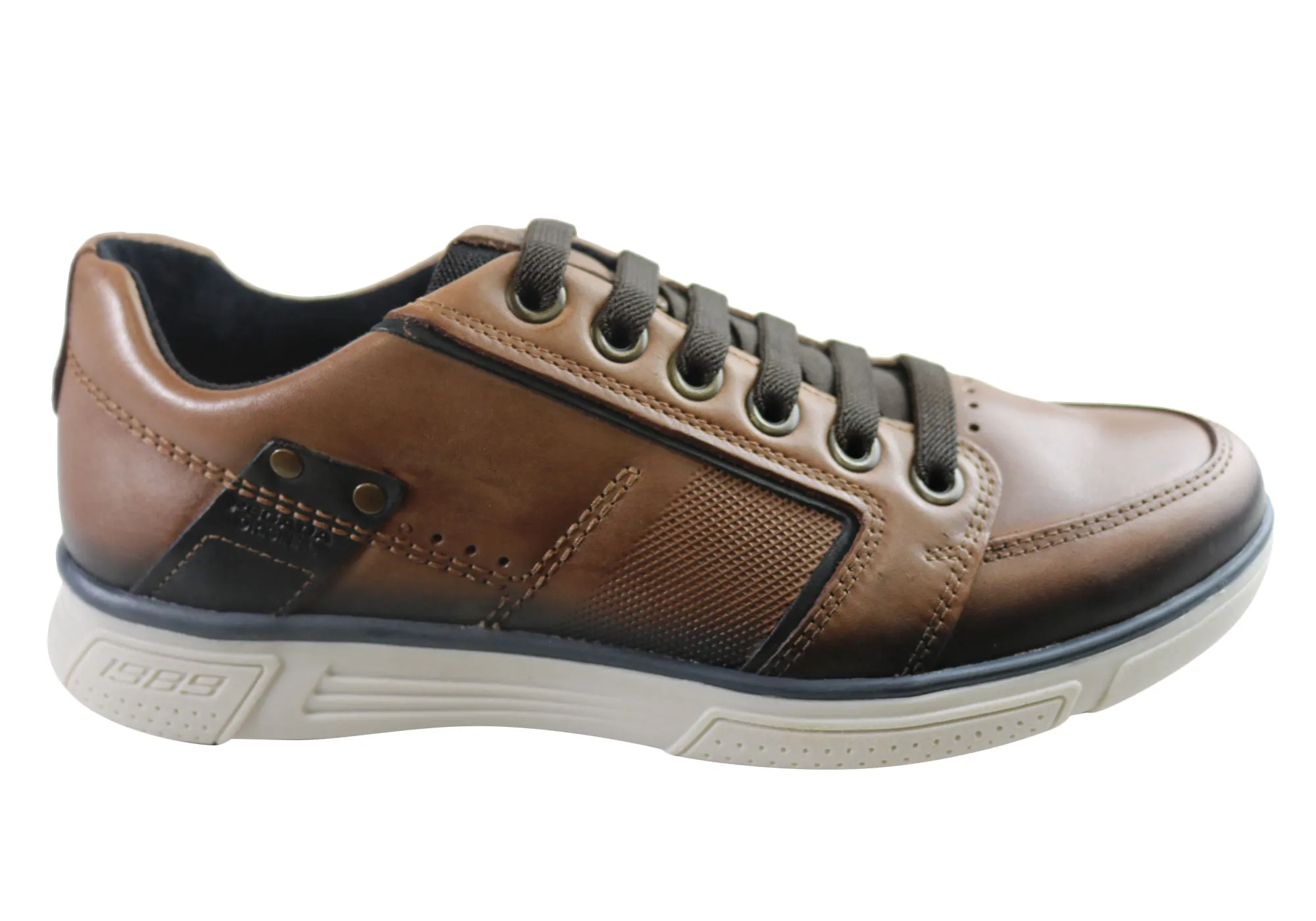Easy Slip On Smart option Pegada Carter Mens Leather Slip On Comfort Casual Shoes Made In Brazil