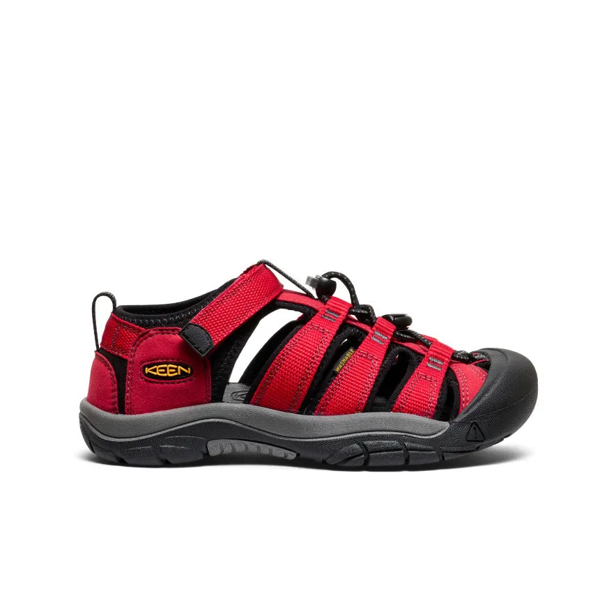 Modern Design Eco-Friendly Footwear Big Kids' Newport H2  |  Ribbon Red/Gargoyle