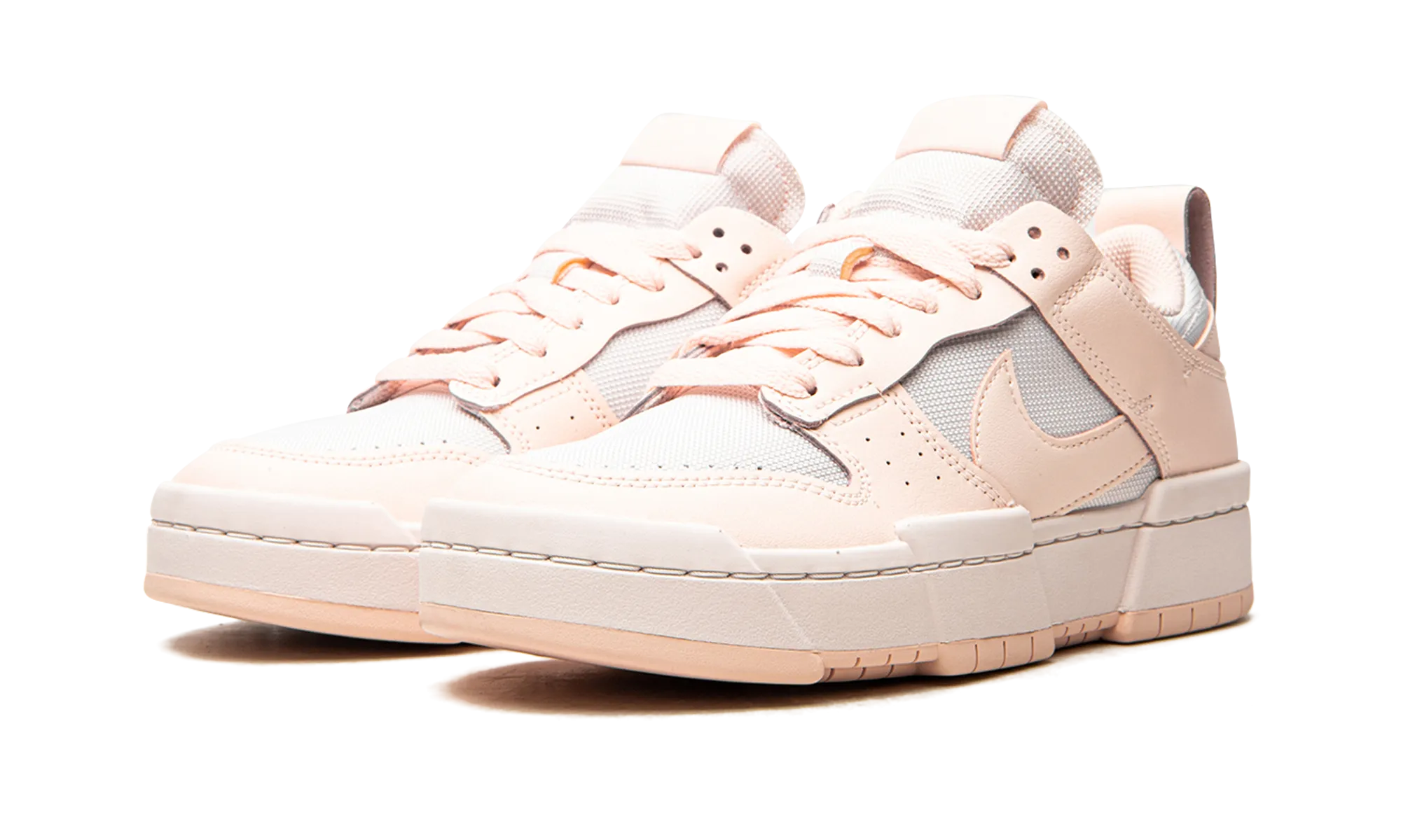 DUNK LO DISRUPT MNS WMNS "Pale Coral" Path Walk Smooth Finish