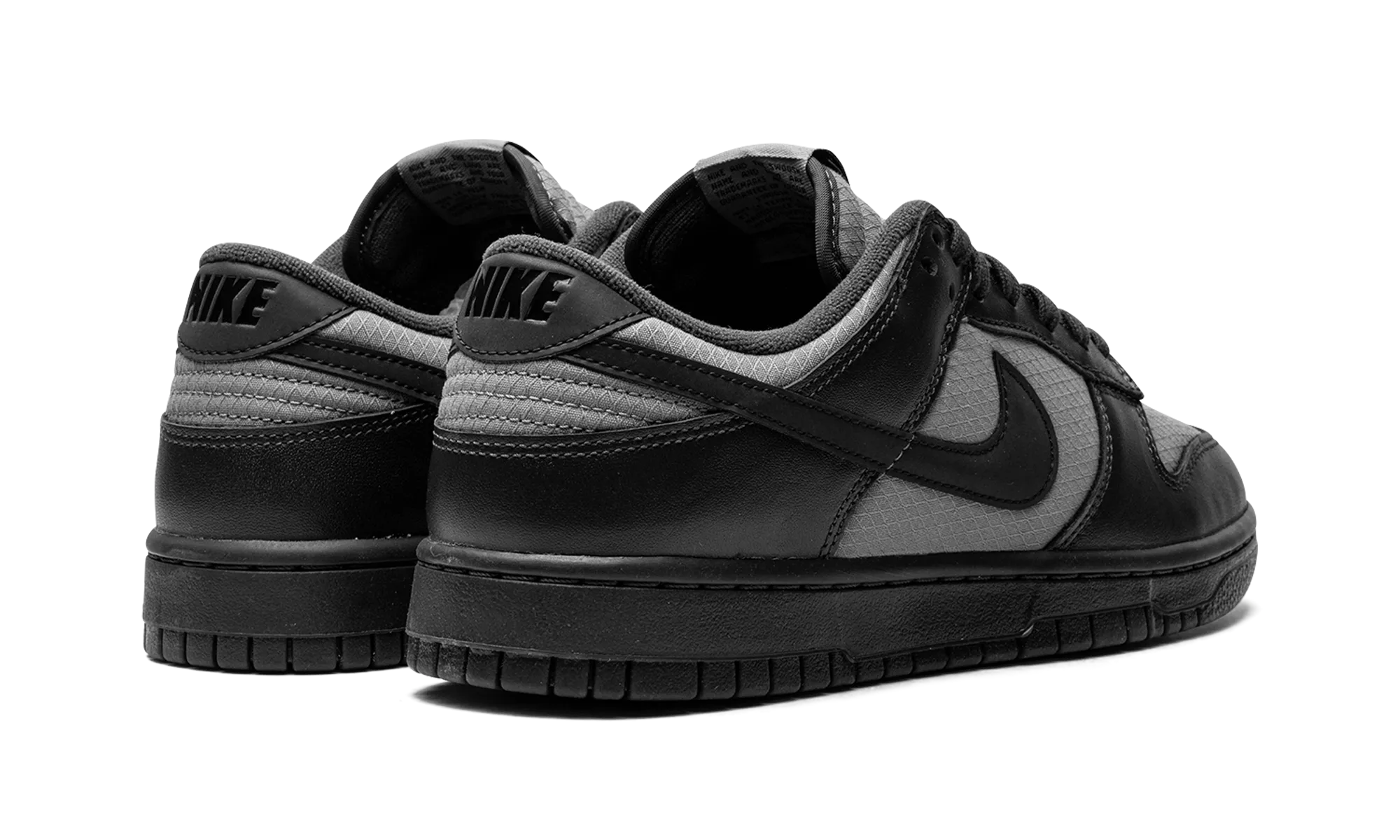 Dunk Low Retro SE "Off Noir Smoke Grey" Fog Jog Comfort Heel