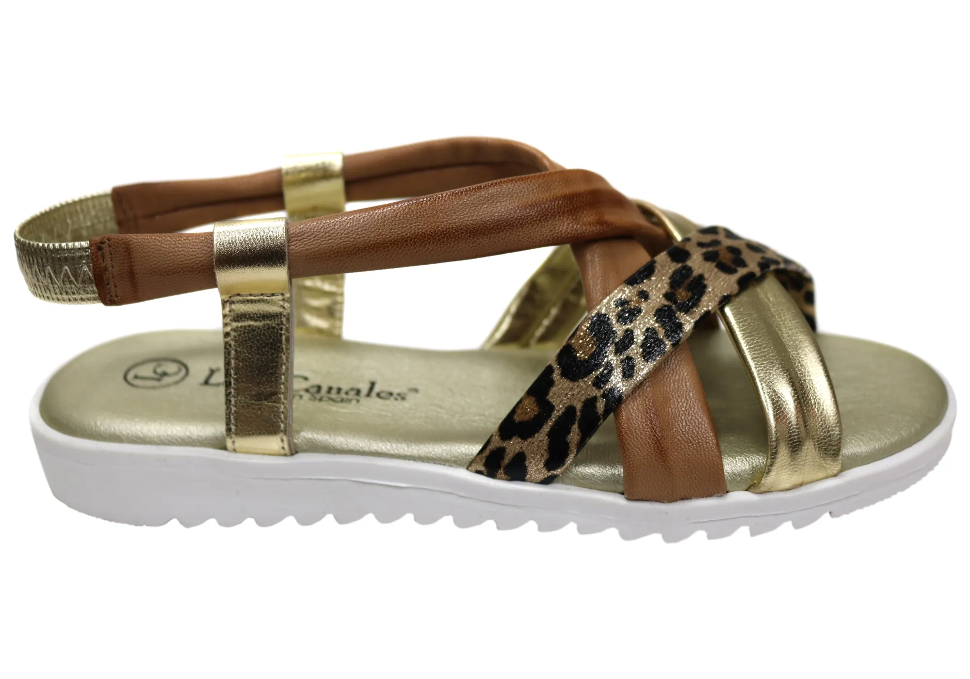 Modern Comfort Lola Canales Lilli Womens Comfortable Leather Sandals Made In Spain