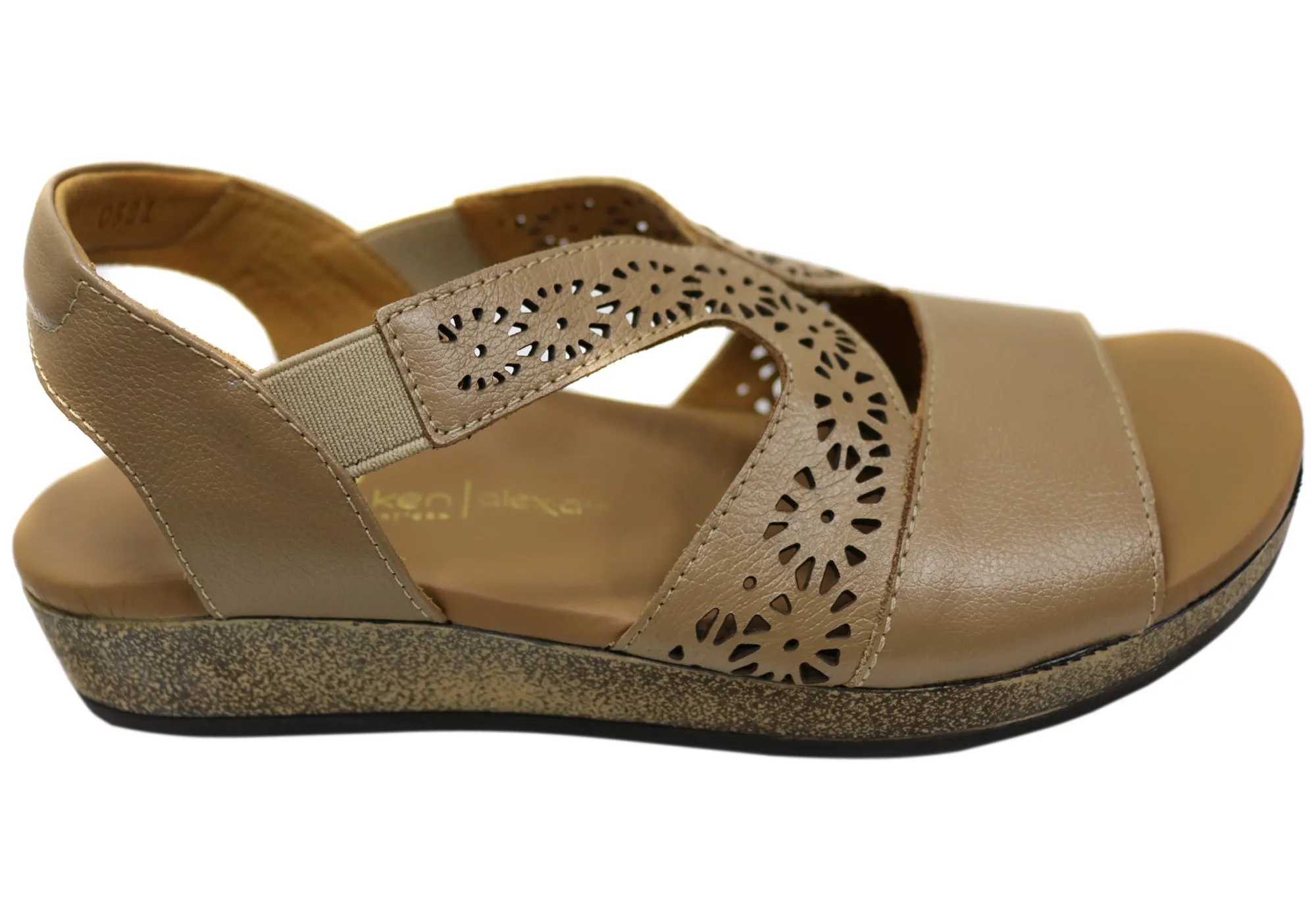 Sporty Comfortable Relaxing Flats Opananken Rachael Womens Comfortable Brazilian Leather Sandals