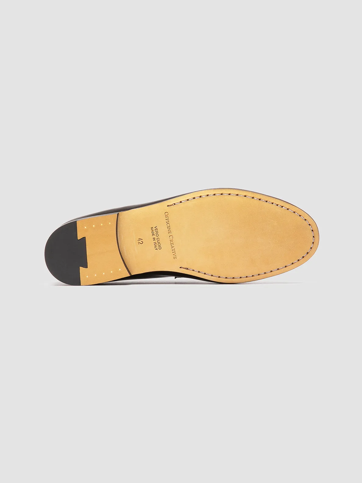 AIRTO 001 - Brown Leather Penny Loafers Street Fashioned Night Pace