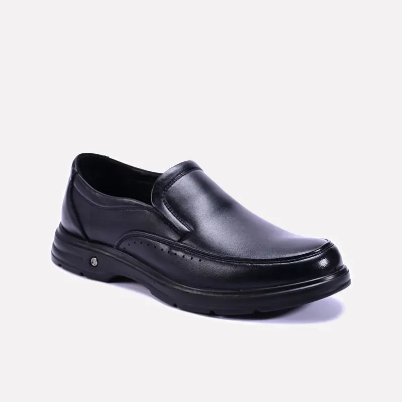 Eco Material Franklin Black Slip On Casual Shoes 0160471