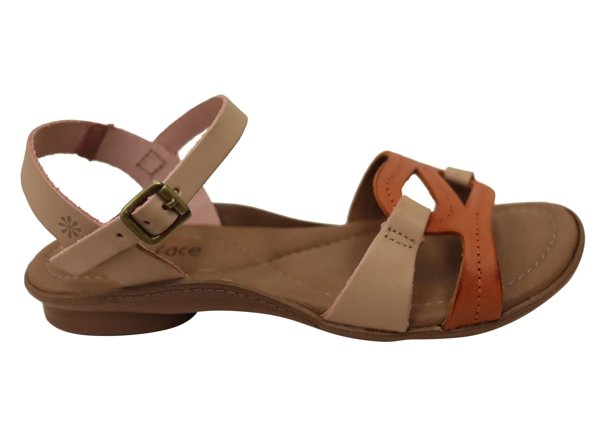 Casual Sandals for Every Day High Heel New Face Leni Womens Comfortable Leather Sandals Made In Brazil