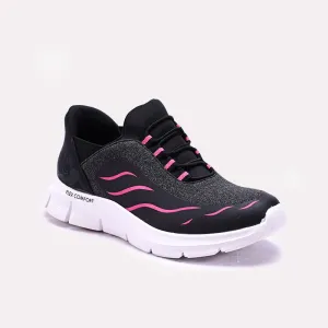 Reliable Wear Womens Black Sneakers 0440803