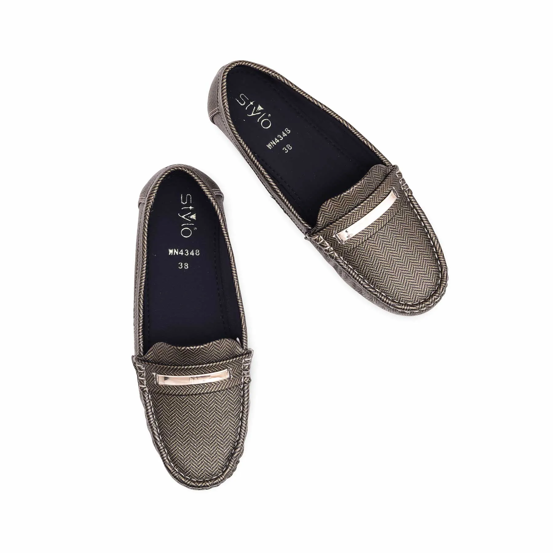 Harbor Jog ergonomic Black Moccasin WN4348