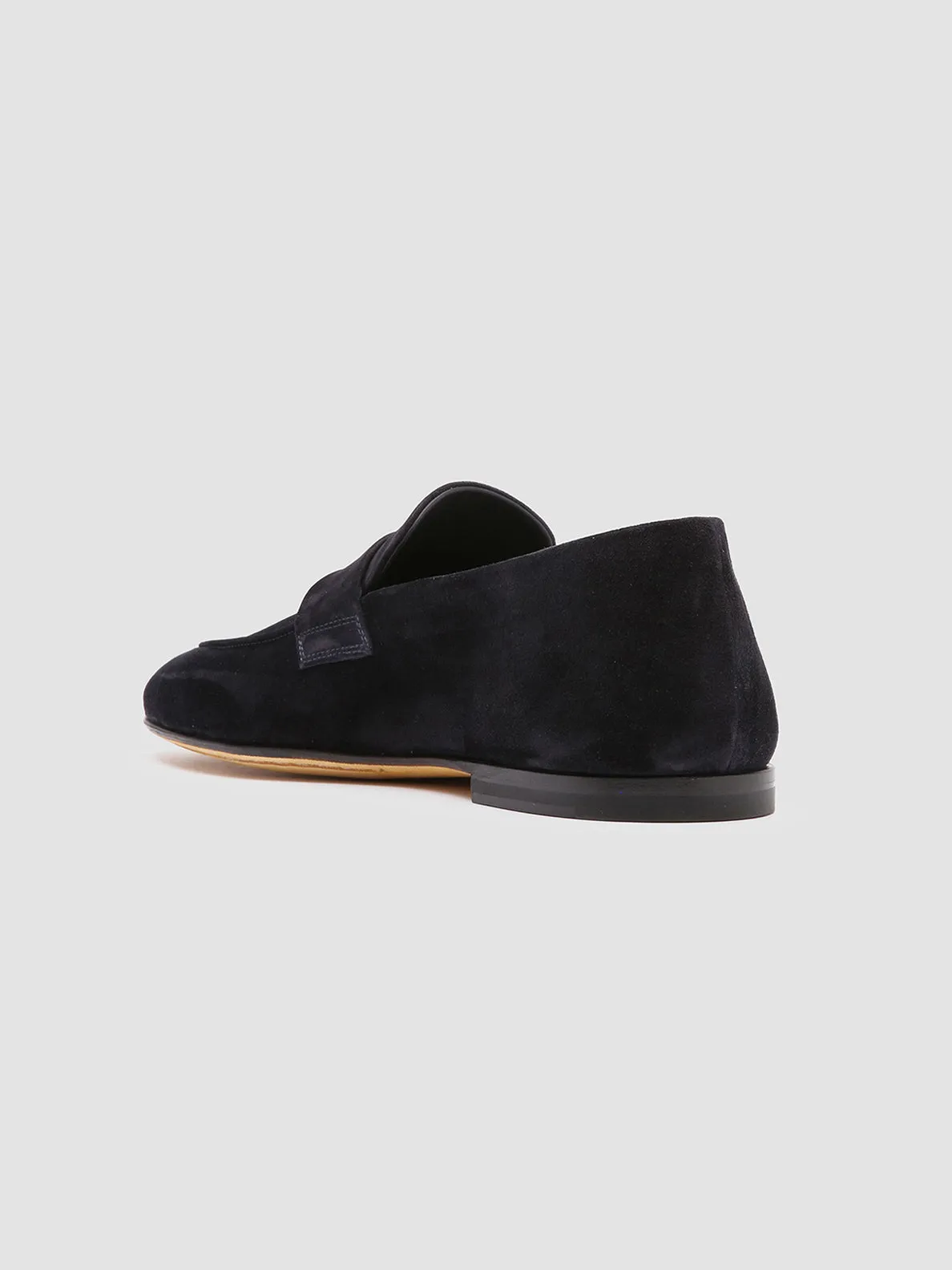 Office Look Harbor Jog AIRTO 001 - Navy Suede Loafers