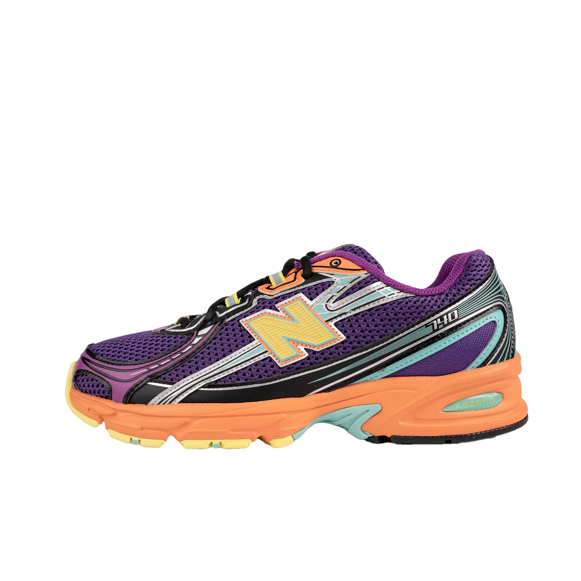 NEW BALANCE 740 - PURPLE PINK Fast Step Easy To Clean
