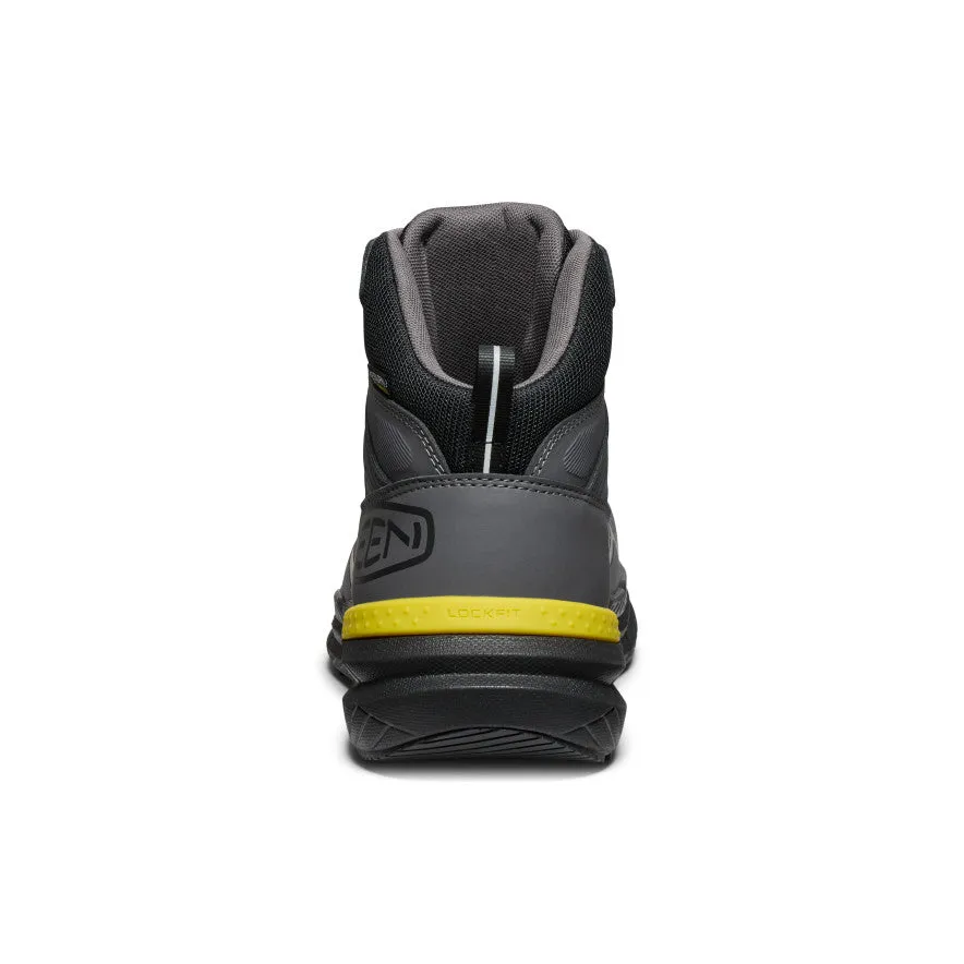 Flexible Design Athletic Edge Men's Synchro Waterproof Work Boot (Carbon Toe)  |  Magnet/Black